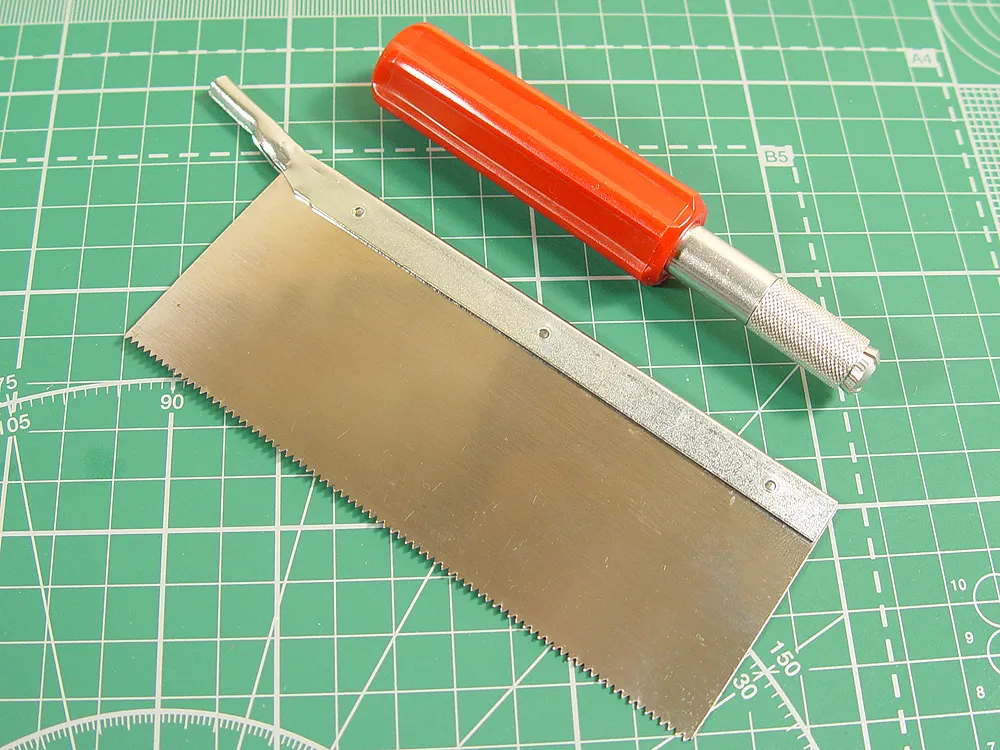 Широкая пилка, 16 зубцов/дюйм (6 зубцов/см)