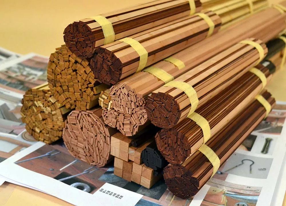 модель корабля для сборки Bonhomme Richard 1779 Премиум версия (самшит-груша)