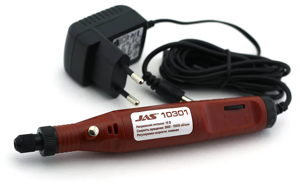 Бормашина 18 Вольт, 5000-18000 об/мин., принадлежности 10301 Бормашина 18 Вольт, 5000-18000 об/мин., принадлежности 10301