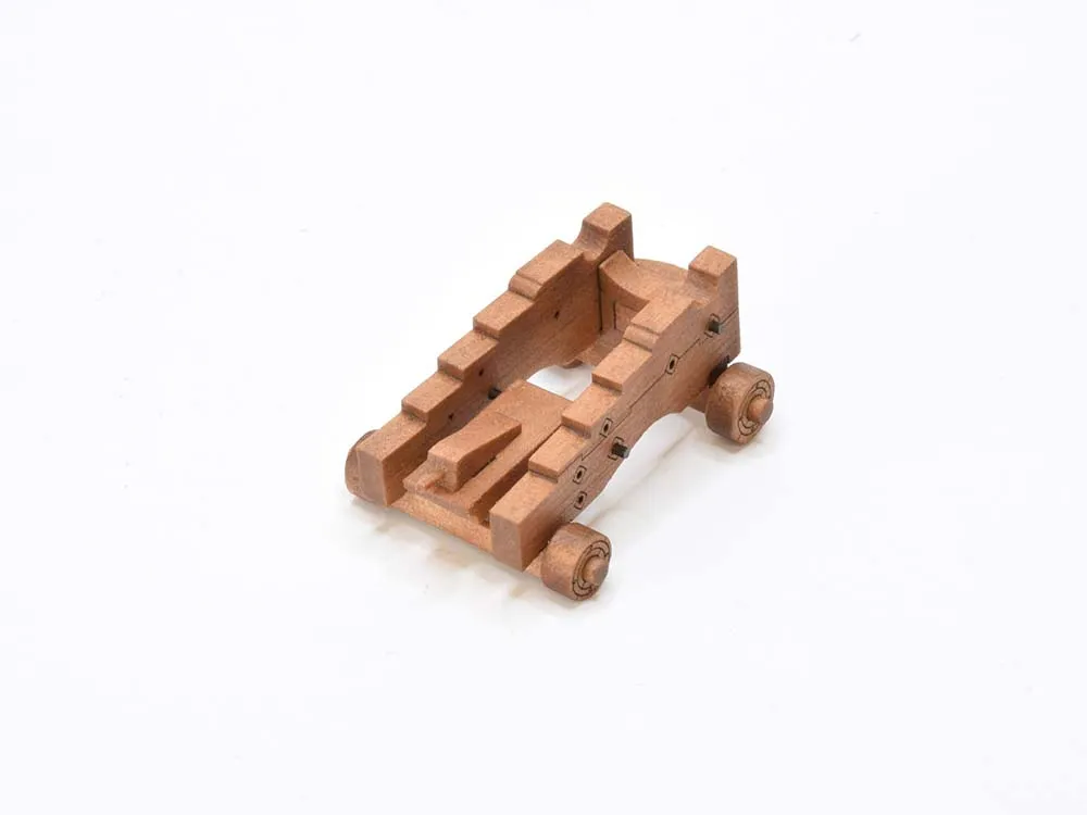 Станок для пушки XIX век, 17 мм, 2 шт, масштаб 1:72