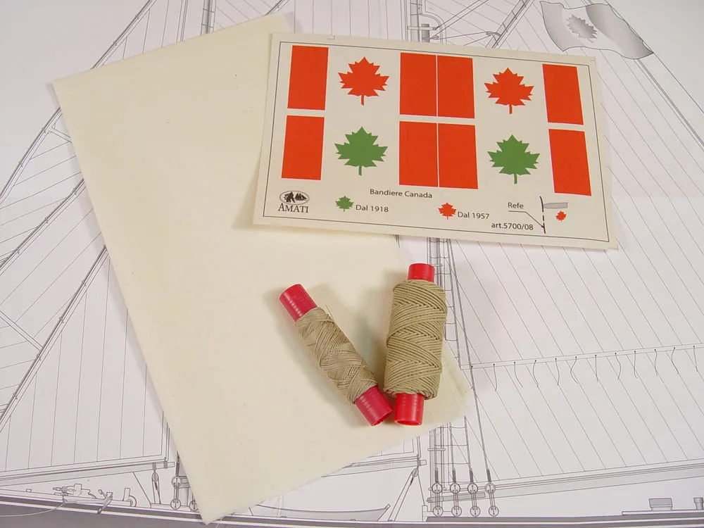 модель корабля Bluenose