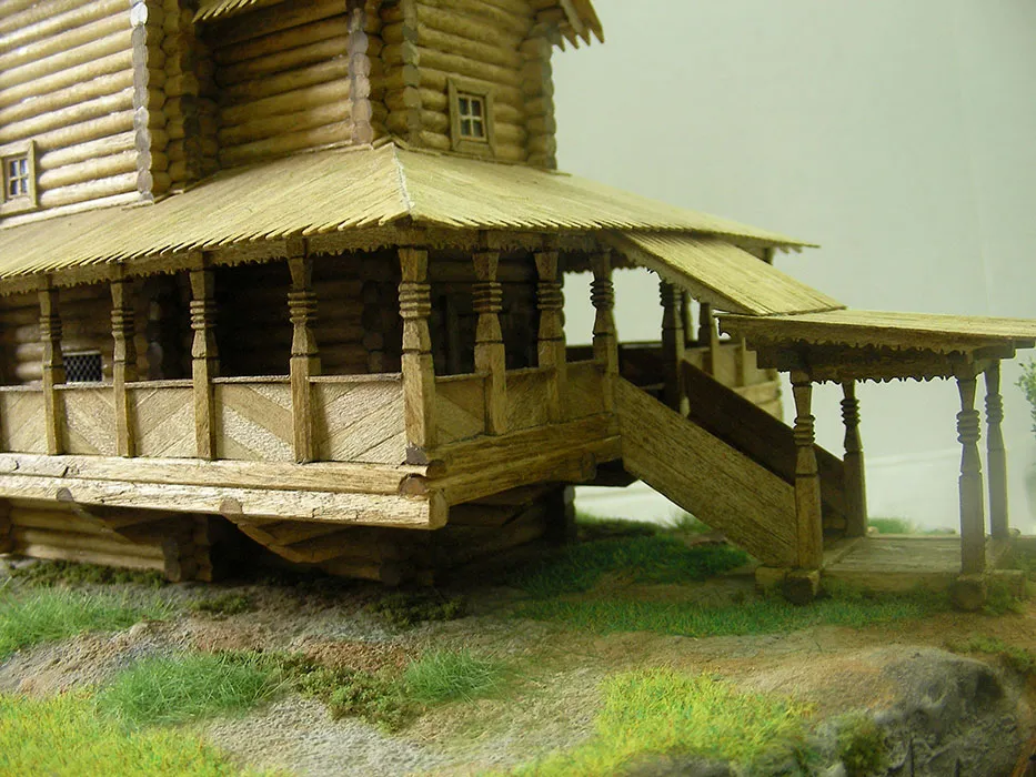 Георгиевская церковь, 2390 деталей Георгиевская церковь, 2390 деталей