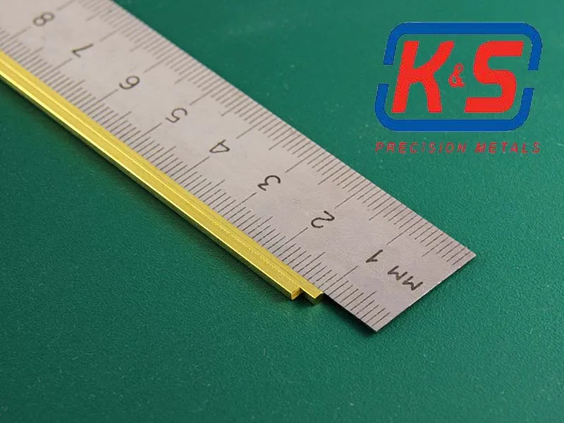 Пруток квадратный, латунь 1,6 мм, 2 шт