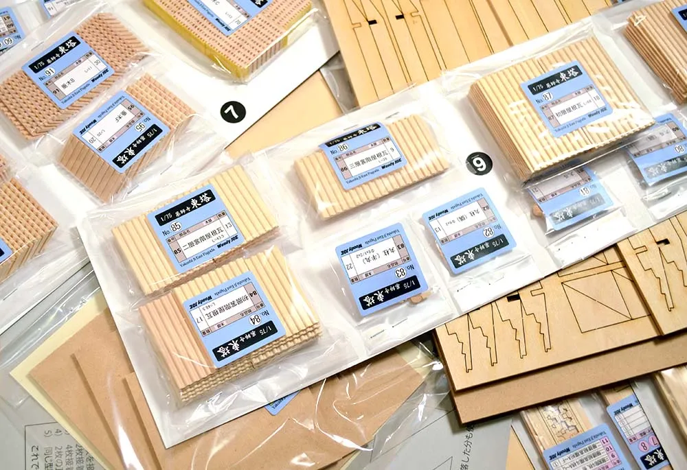 3-х ярусная пагода Yakushiji (восточная)