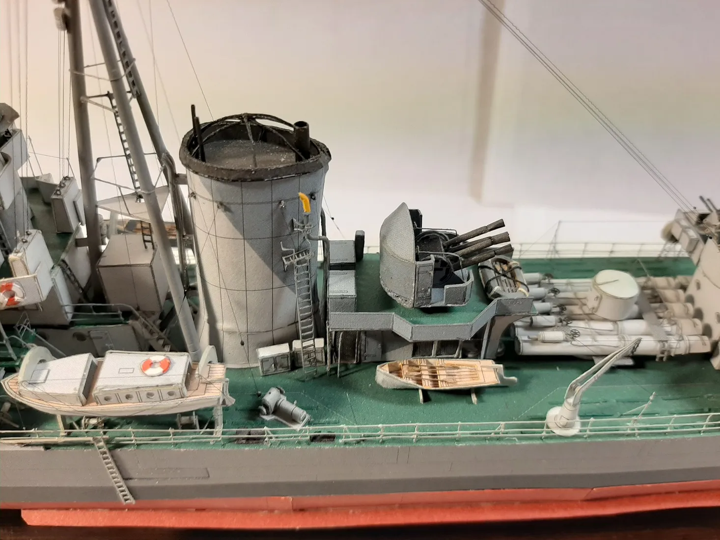 Модель корабля ORP "Piorun" - Верфь на Столе