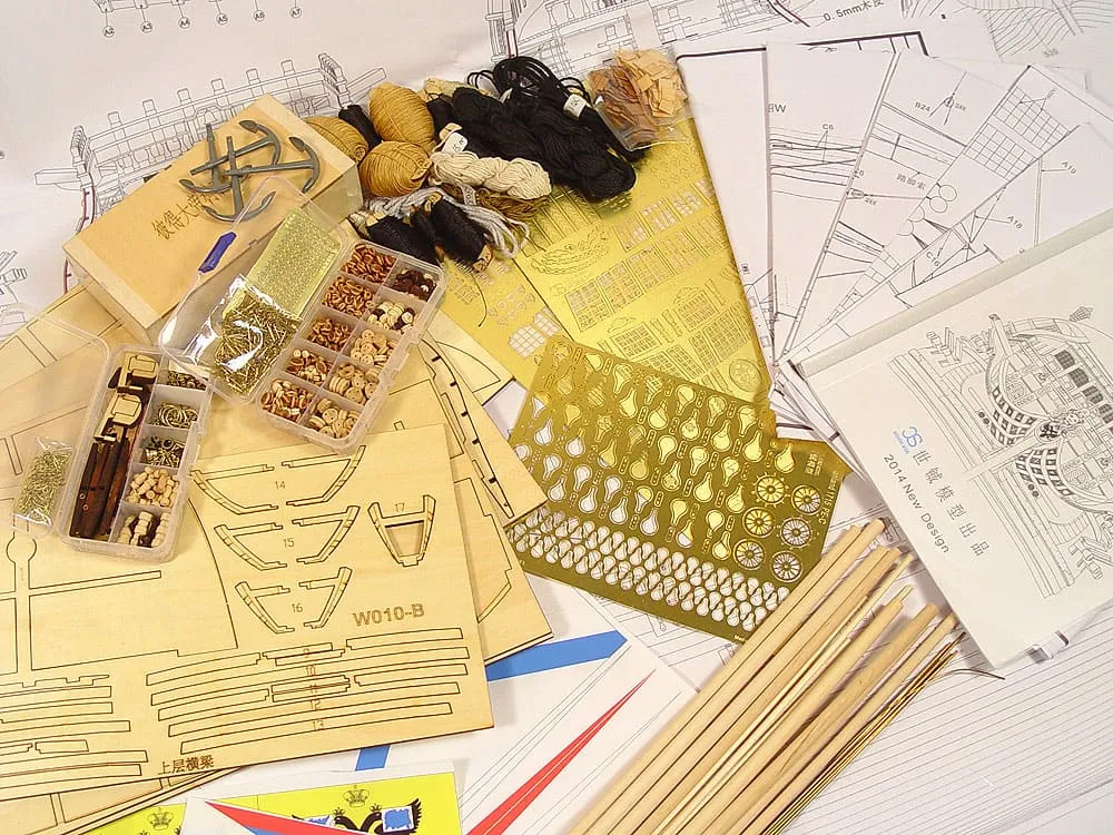 модель корабля для сборки Ingermanland (улучшенная версия)