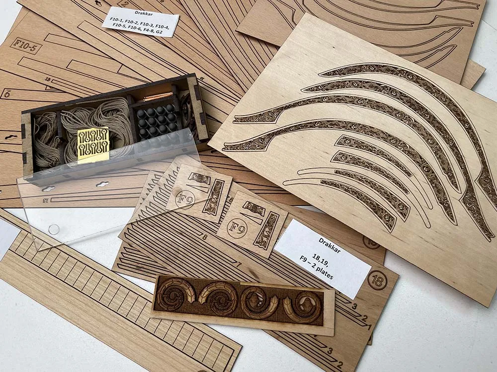 Драккар "Осеберг" (версия 2)