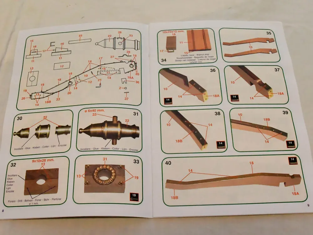 сборная модель пушки сборная модель пушки