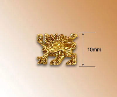 Декоративный элемент, лев, 10 мм, металл