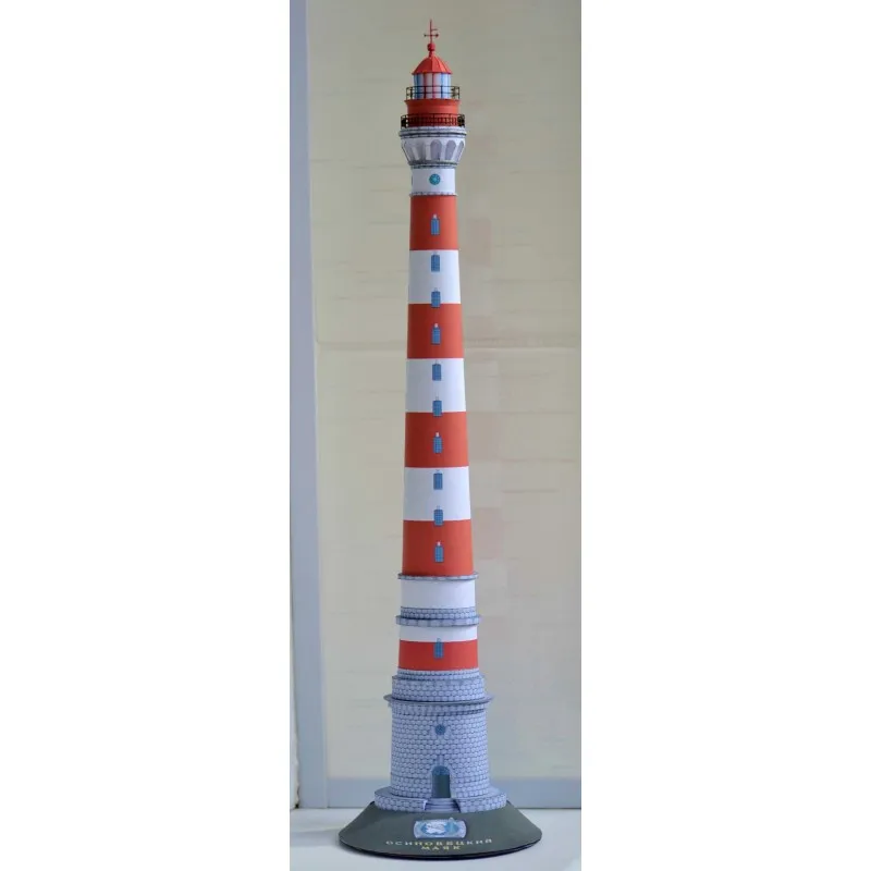 Модель из бумаги Осиновецкий маяк