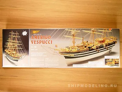 Модель корабля своими руками Amerigo Vespucci (Mantua)
