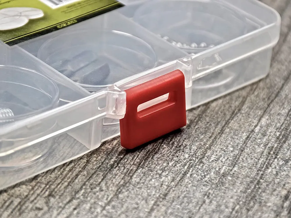 Круглые прозрачные контейнеры 9-в-1, диаметр 40 мм, 9 штук Круглые прозрачные контейнеры 9-в-1, диаметр 40 мм, 9 штук