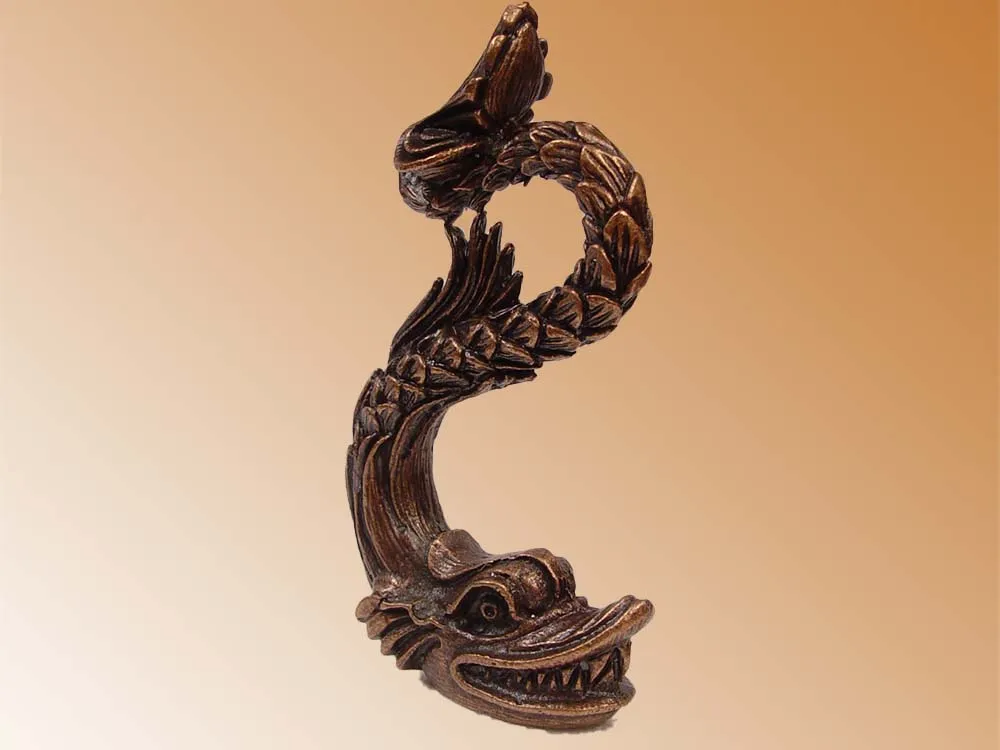 Держатели в виде драконов, 85 мм, 4 шт