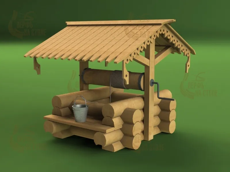 Колодец, 74 детали Колодец, 74 детали