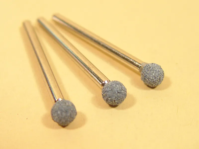 Насадка шлифовальная, карбид кремния, шар,  6 мм, 3 шт JAS