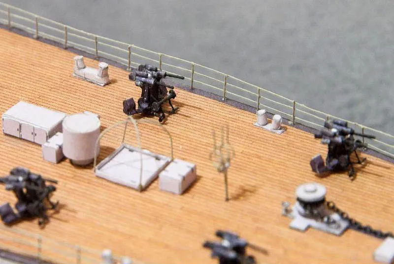 Модель из картона крейсер "Algerie" Модель из картона крейсер "Algerie"