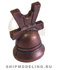 Колокол металл 22 мм, 3 шт