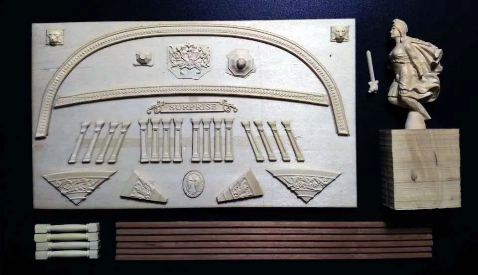 модель корабля для сборки HMS Surprise (полная версия)