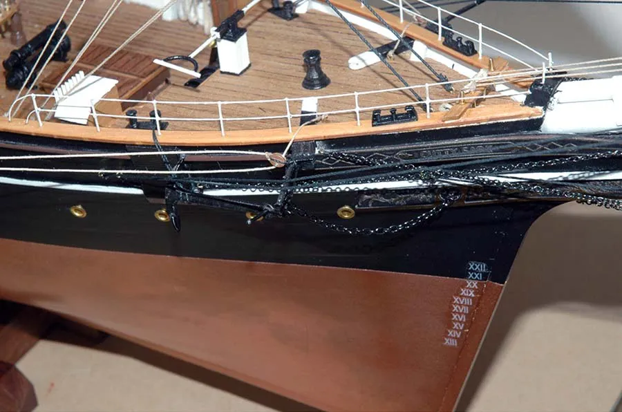 деревянная модель парусника Cutty Sark деревянная модель парусника Cutty Sark