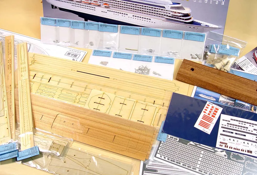 сборная модель корабля Asuka II сборная модель корабля Asuka II