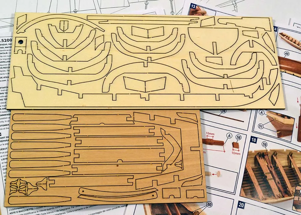 модель корабля своими руками Баркас BOUNTY