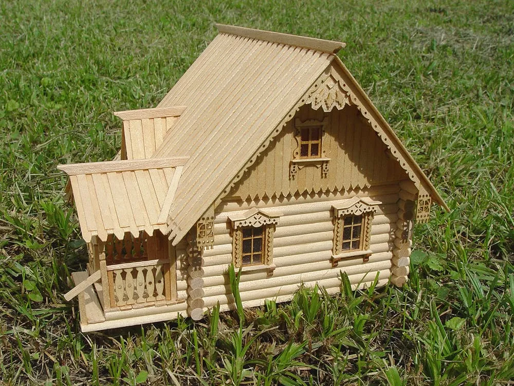 Сторожевой домик, XIX век, , 547 деталей Сторожевой домик, XIX век, , 547 деталей