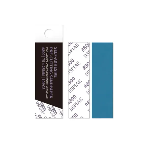 Самоклеящаяся наждачка 75х25 мм, зернистость 800, 10 шт Самоклеящаяся наждачка 75х25 мм, зернистость 800, 10 шт