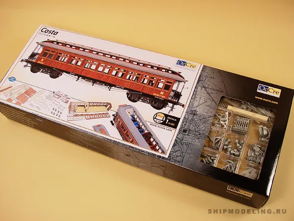 модель паровоза Модель вагона Costa Coach модель паровоза Модель вагона Costa Coach