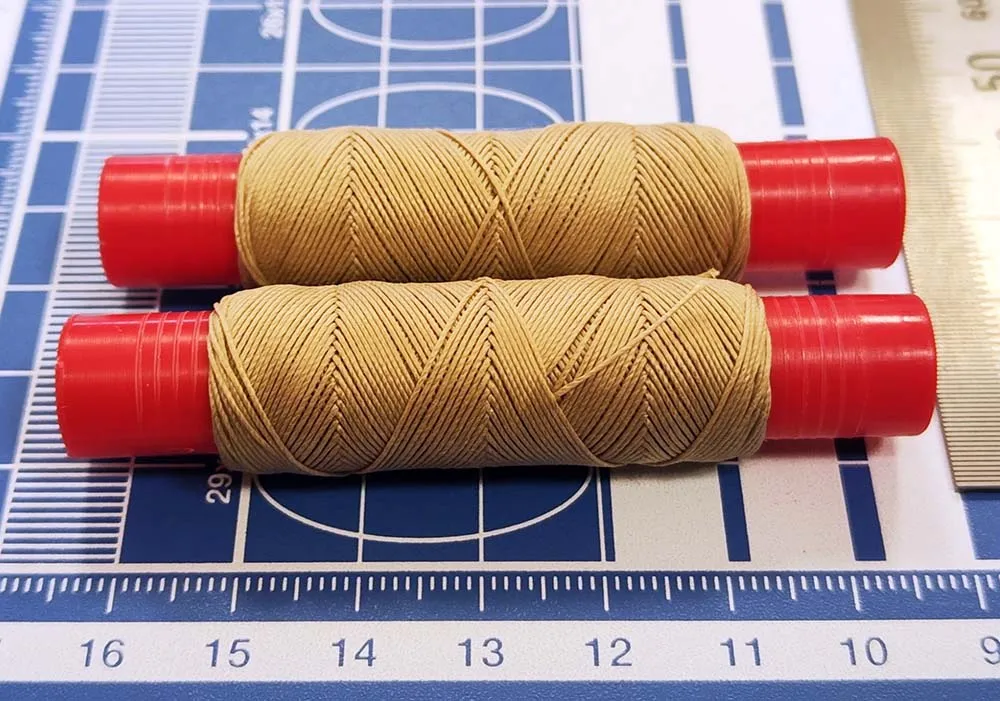 Нить для моделей Amati, бежевая 0,5мм х 20м