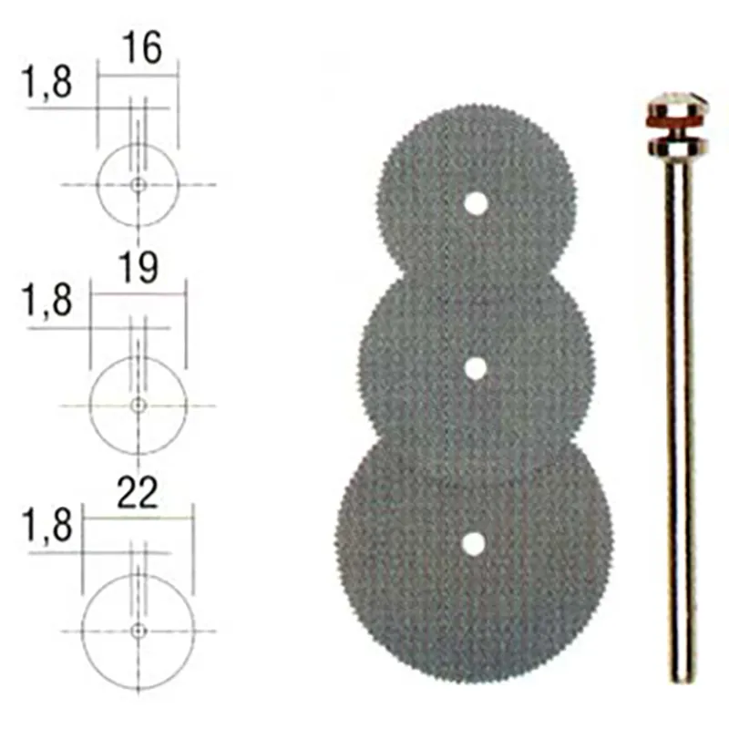 Отрезные диски Proxxon, набор из 3 шт