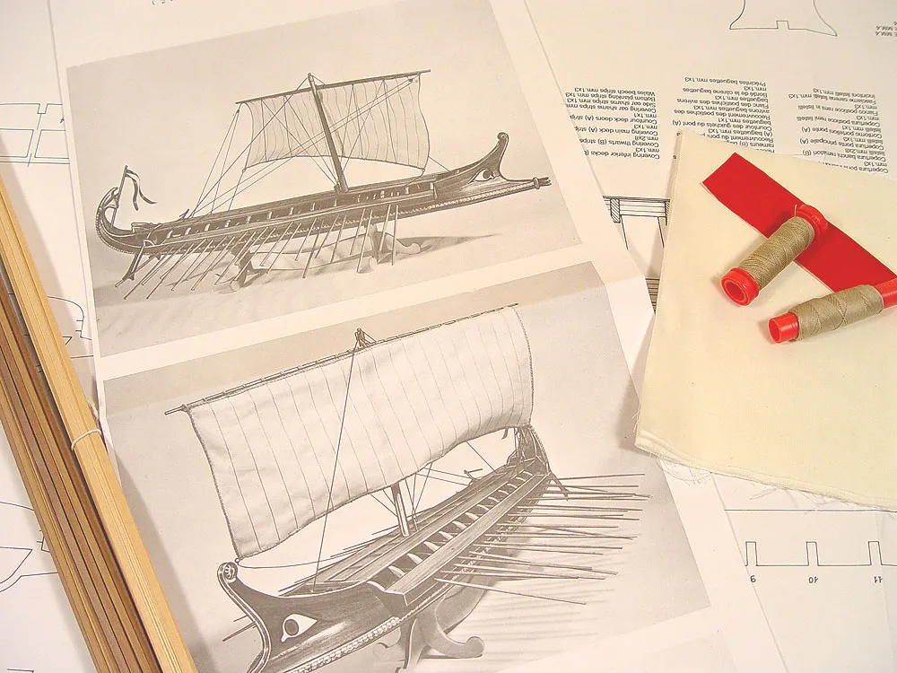 модель корабля Greek Bireme модель корабля Greek Bireme