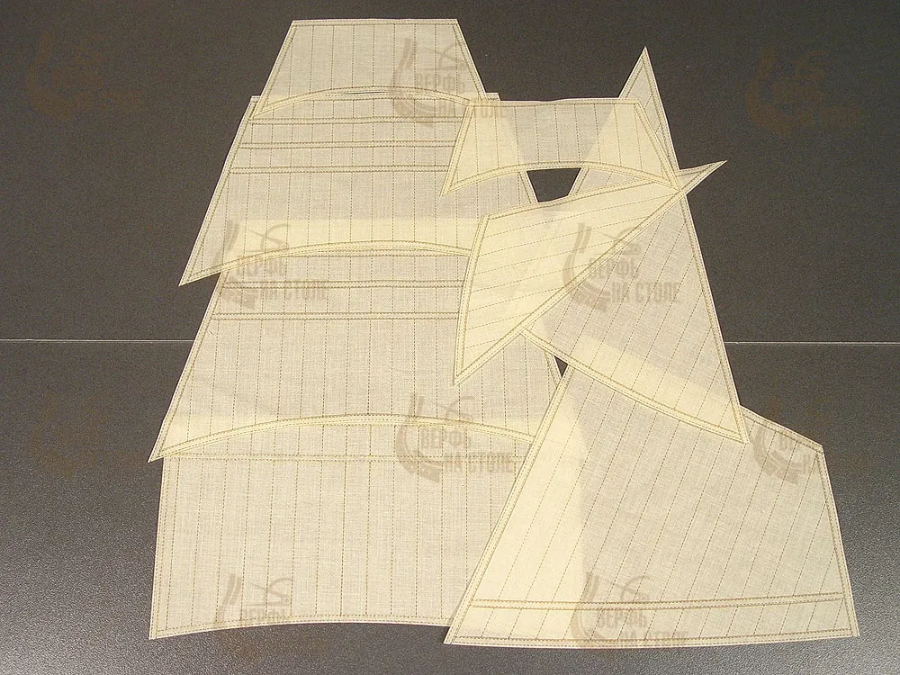 Набор парусов для бригантины Феникс Набор парусов для бригантины Феникс