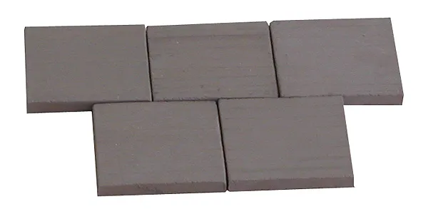 Набор черных плиток, масштаб 1:10, 25 шт Набор черных плиток, масштаб 1:10, 25 шт