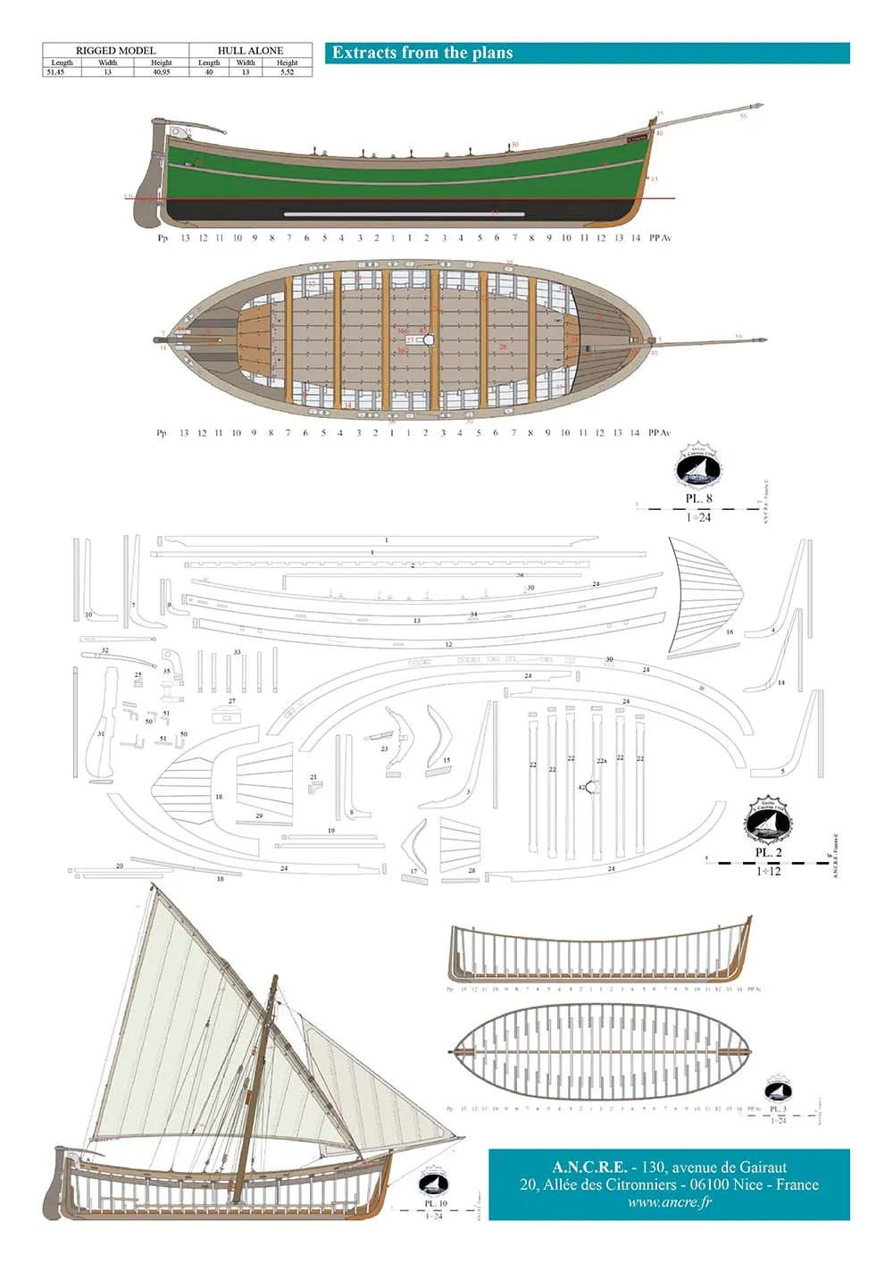 S. Caterina, 1759 + чертежи S. Caterina, 1759 + чертежи