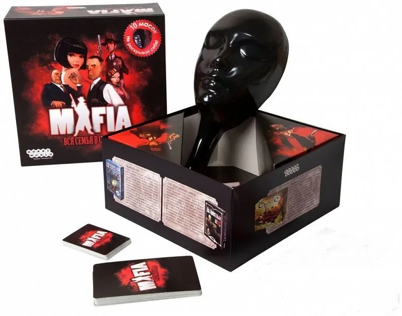 Настольная игра: Мафия. Вся семья в сборе (2-е рус. изд.) Настольная игра: Мафия. Вся семья в сборе (2-е рус. изд.)