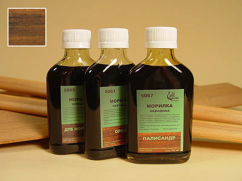 Морилка неводная, палисандр, 100 мл Морилка неводная, палисандр, 100 мл