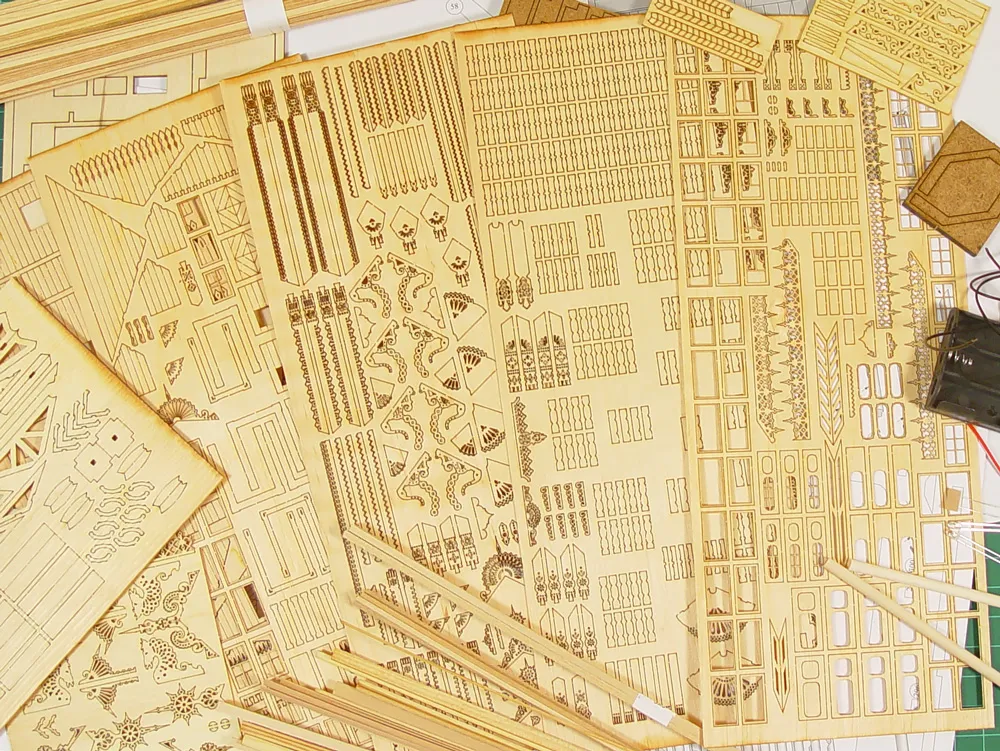 Загородный летний дом, 2880 деталей + (Расширенный набор для сборки) Загородный летний дом, 2880 деталей + (Расширенный набор для сборки)