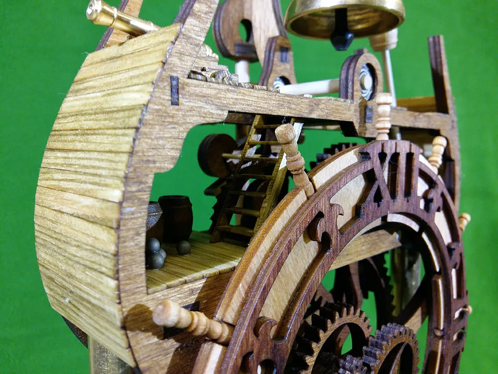 Морские деревянные часы, набор для сборки Морские деревянные часы, набор для сборки