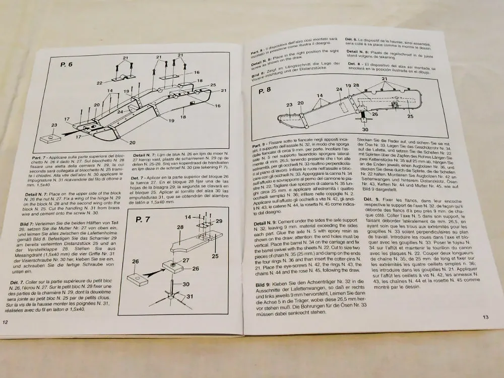 сборная модель пушки сборная модель пушки