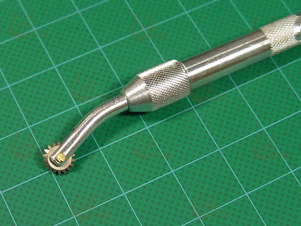 Колесико для тиснения, шаг 1,4 мм Колесико для тиснения, шаг 1,4 мм