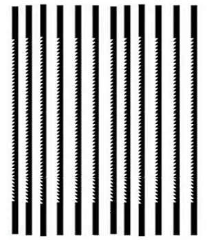 Пилки N9 для лобзика, крупный зуб, для мягких материалов,12 шт Пилки N9 для лобзика, крупный зуб, для мягких материалов,12 шт