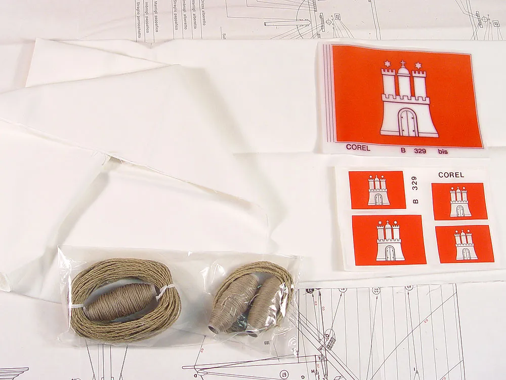 деревянная модель корабля Wappen Von Hamburg деревянная модель корабля Wappen Von Hamburg