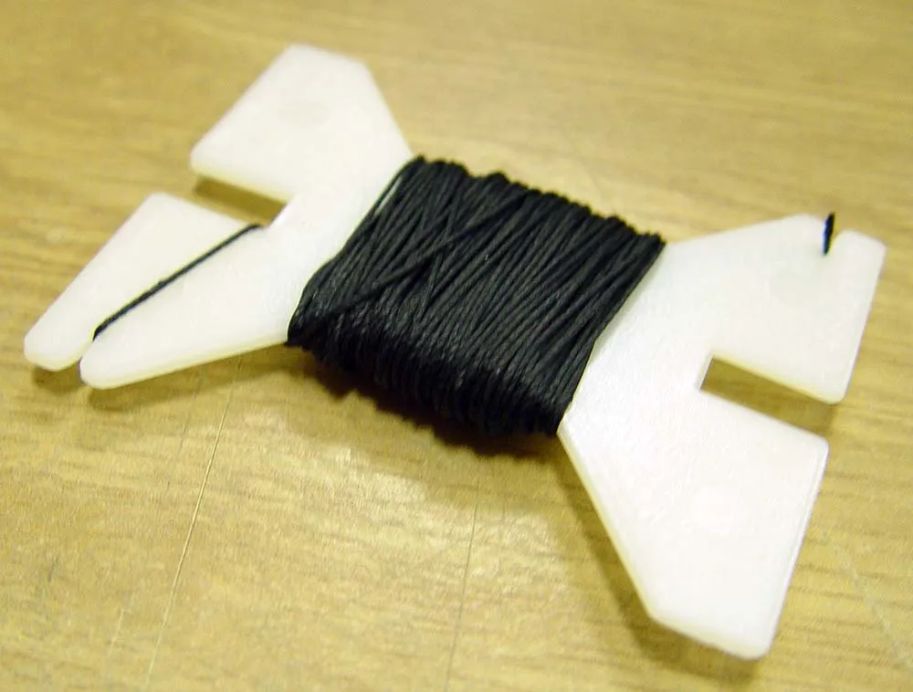 Нить для моделей Mantua, черная, 0,5мм х 10м