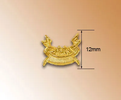 Декоративный элемент, лента, 12 мм, металл