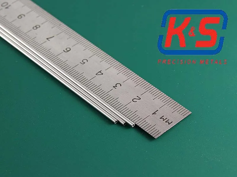 Тонкостенная алюминиевая трубка 1,6x0,35 мм, 3 шт