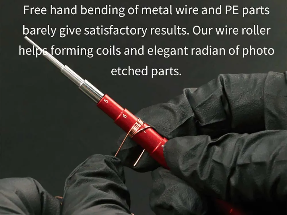 Ступенчатый шаблон для колец и пружин от 1 до 12 мм