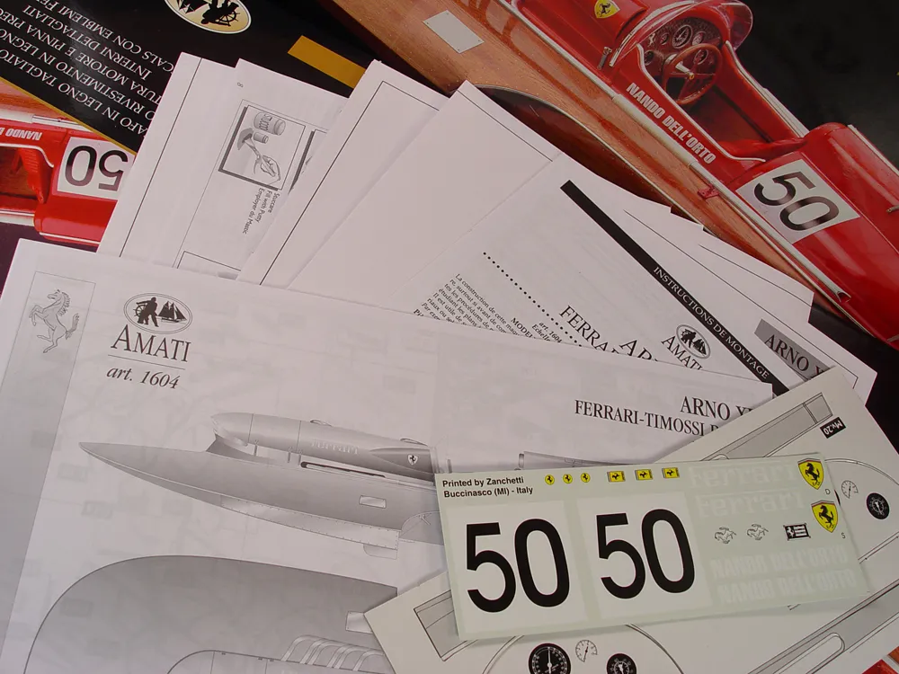 катера Ferrari Arno XI + (Стартовый набор инструментов)