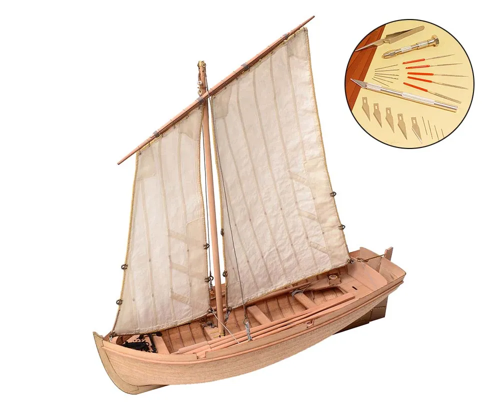 Ял со снабжением четырехвесельный + (Стартовый набор инструментов) Ял со снабжением четырехвесельный + (Стартовый набор инструментов)