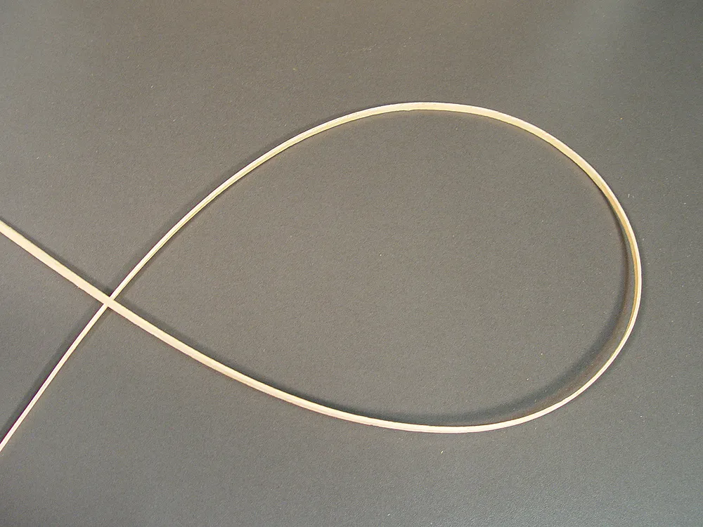 Рейка 1х6 мм, бук, 4 шт Рейка 1х6 мм, бук, 4 шт