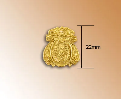 Декоративный элемент, герб, 22 мм, металл